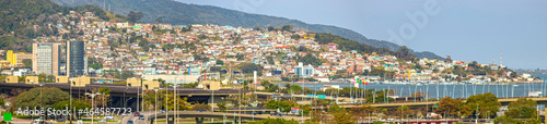 panorâmica da cidade de Florianópolis, Brasil