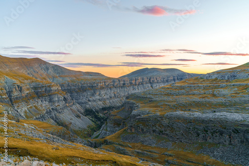 Circo de Soaso en la hora dorada