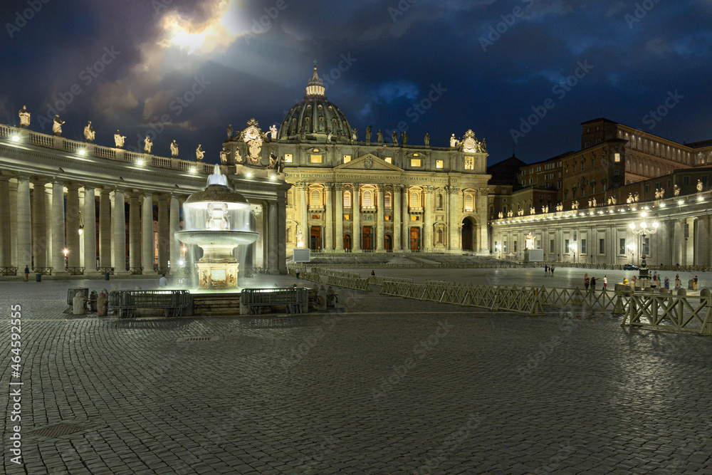 Vatican at blue hour