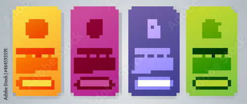 Set line Jar of honey, Beekeeper with protect hat, Type bee and Honeycomb. Business infographic template. Vector