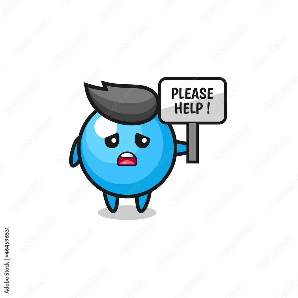 cute gum ball hold the please help banner cute gum ball hold the please help banner