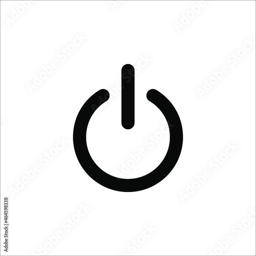 Power icon Vector Illustration on white background. eps 10