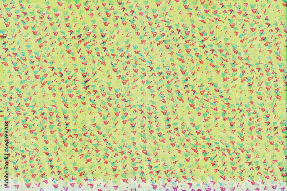 yellow error glitch art defect pattern surface