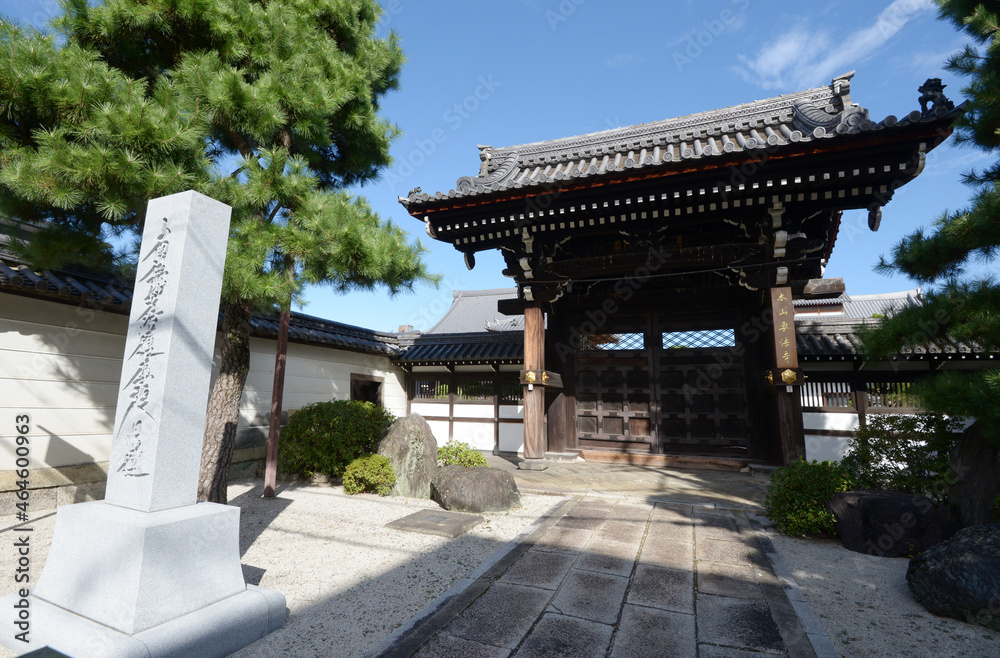 要法寺　表門　京都市左京区