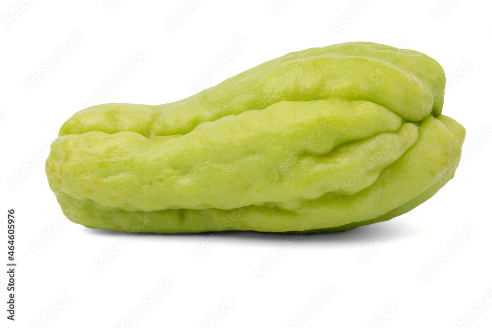 Sayote Fresh isolated on white background Sayote Fresh isolated on white background