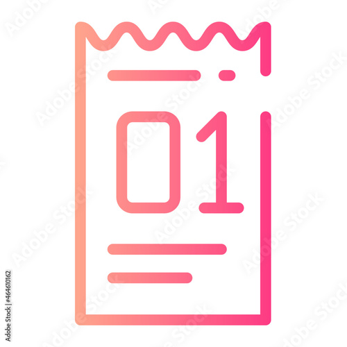 queue gradient icon