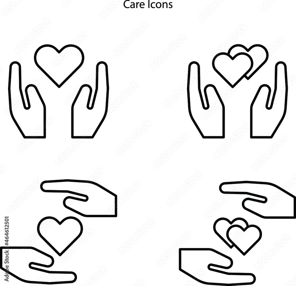 Obraz premium health care icons isolated on white background. health care icon thin line outline linear health care symbol for logo, web, app, UI. health care icon simple sign.