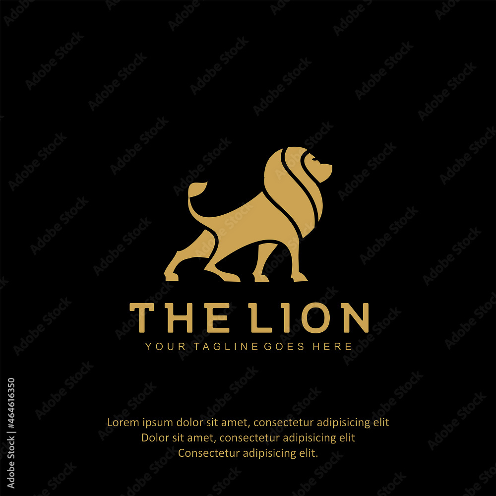 Royal Lion King logo design inspiration