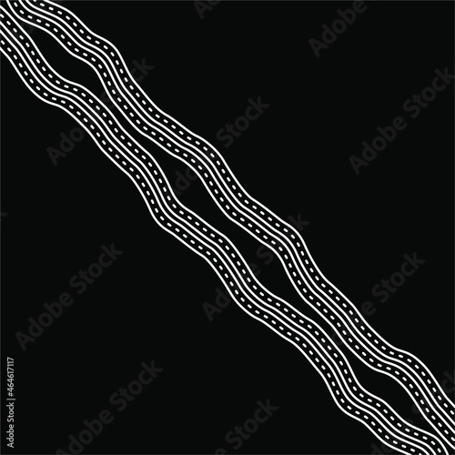 Lines Motifs Pattern. Ornamental Decoration for Interior, Exterior, Carpet, Textile, Garment, Cloth, Silk, Tile, Plastic, Paper, Wrapping, Wallpaper, Pillow, Sofa, Background, Ect. Vector Illustration