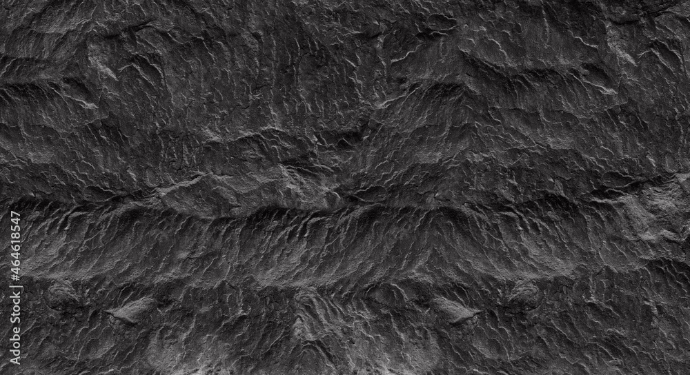 Fototapeta premium Abstract dark grey black slate background or texture.
