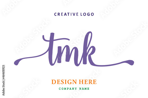 TMK lettering logo is simple, easy to understand and authoritative