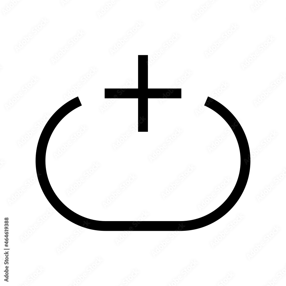 Obraz premium create icon on white background 