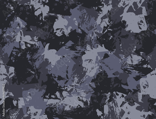 Photo Grunge urban camouflage, black modern fashion design