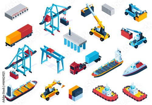 Sea Logistic Color Set