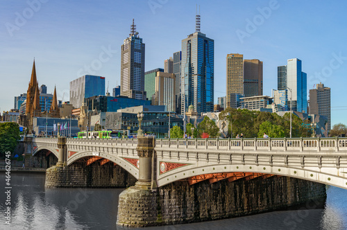 Melbourne CBD Princess Bridge © Fabio