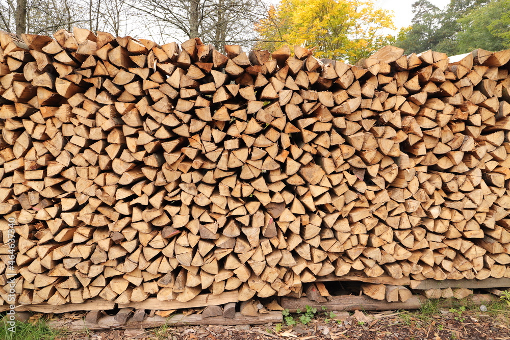 many split wood as firewood many split wood as firewood
