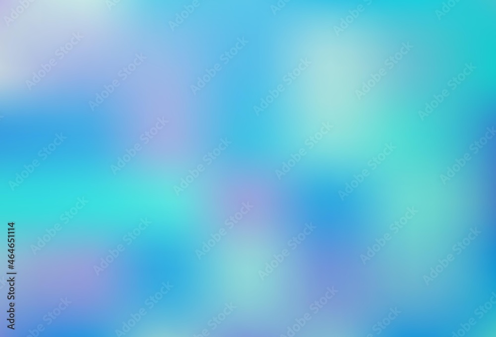 Light BLUE vector blurred shine abstract pattern.