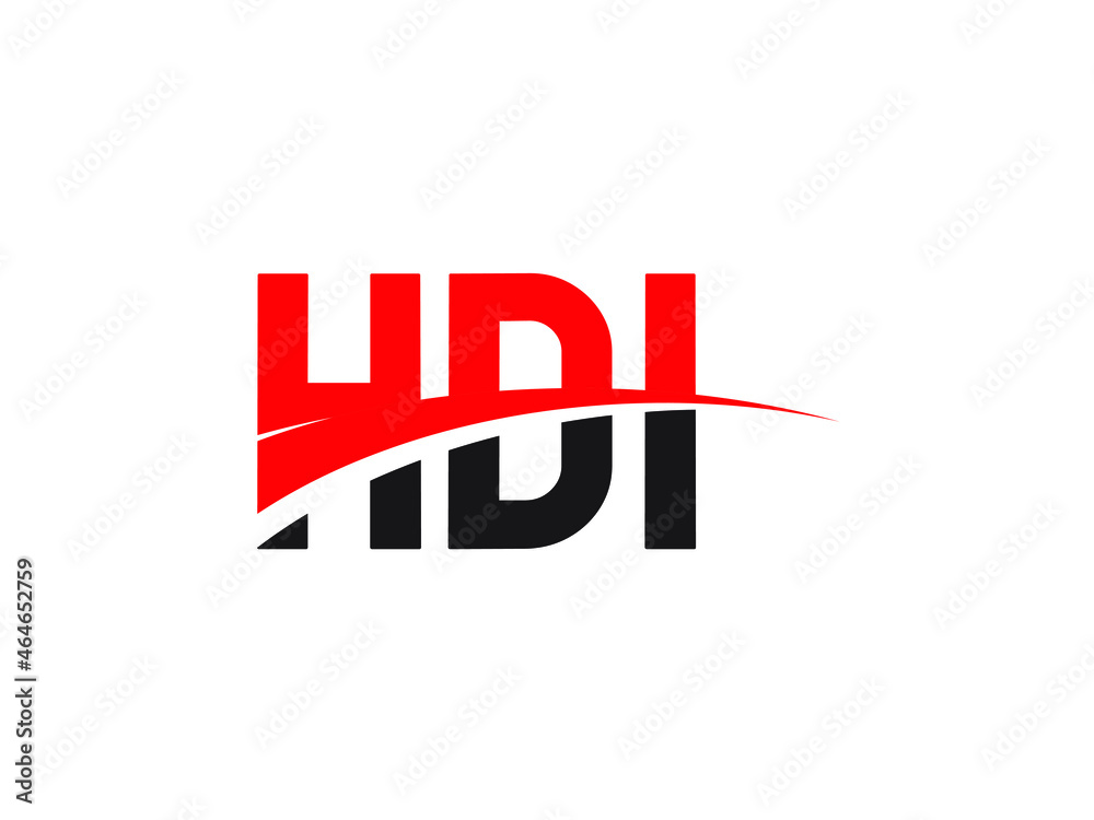 HDI Letter Initial Logo Design Vector Illustration HDI Letter Initial Logo Design Vector Illustration