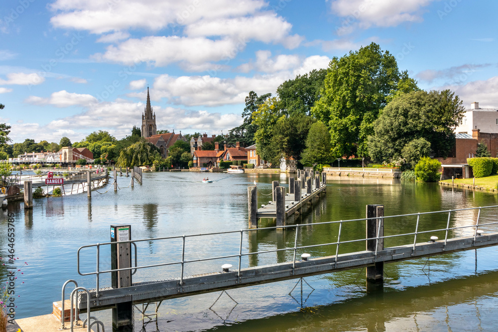 Obraz premium The River Thames in Marlow,