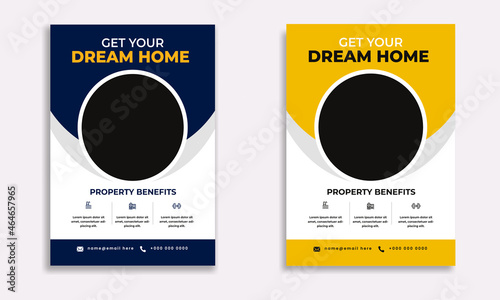 Modern Creative Real Estate Flyer. 