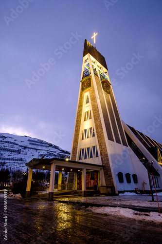 Hammerfest kirke, Norway photo