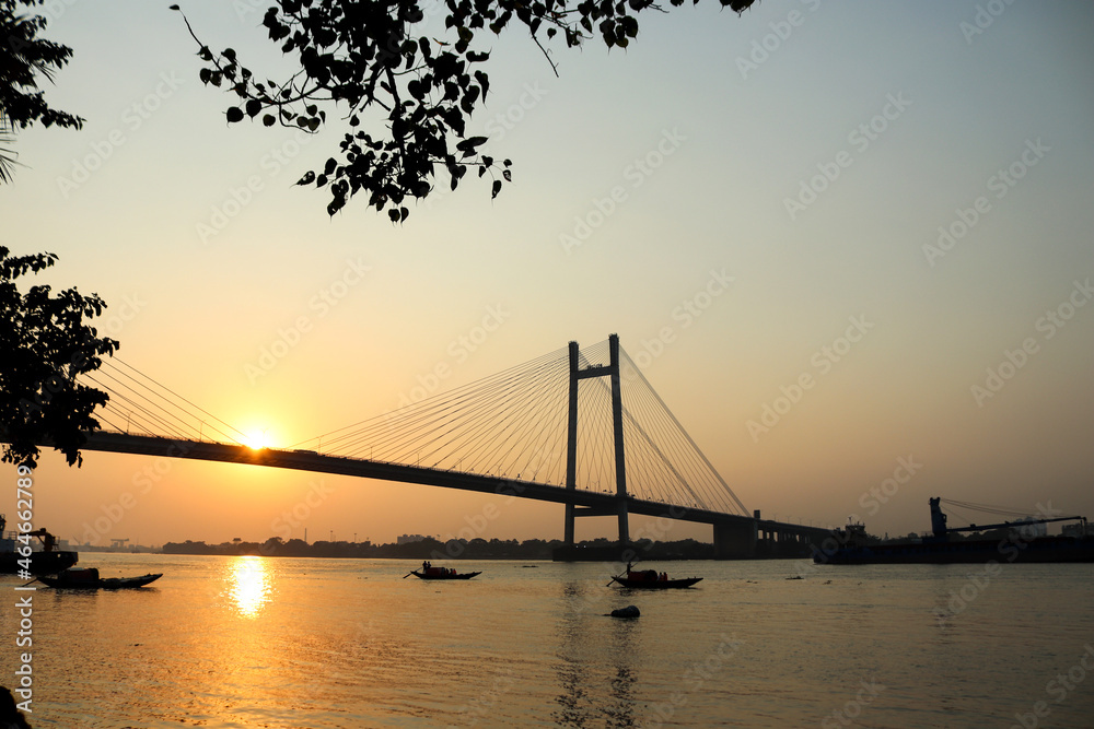 Vidyasagar Setu or Second Hooghly Bridge in Kolkata