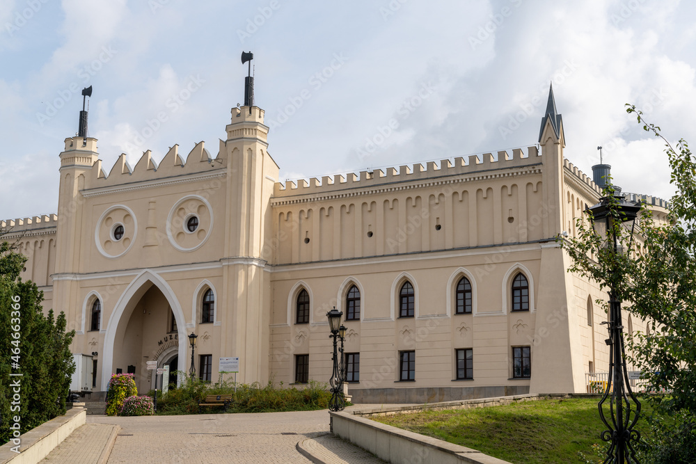 the historic Lublin Castle in the old city center of Lublin