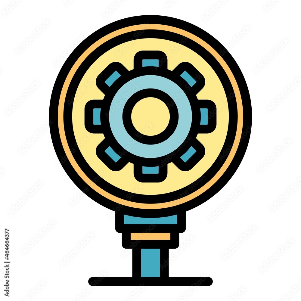 Strategy innovation icon. Outline strategy innovation vector icon color flat isolated Strategy innovation icon. Outline strategy innovation vector icon color flat isolated