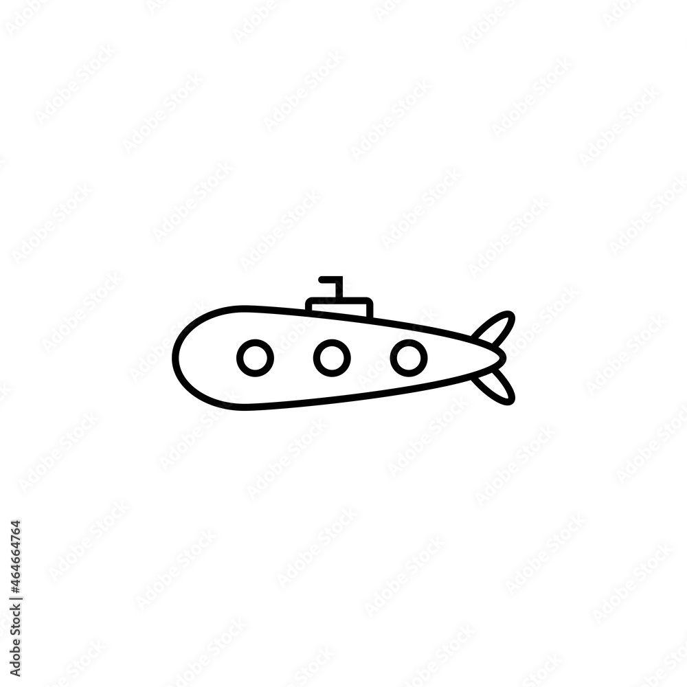 submarine icon, transportation vector, boat illustration submarine icon, transportation vector, boat illustration