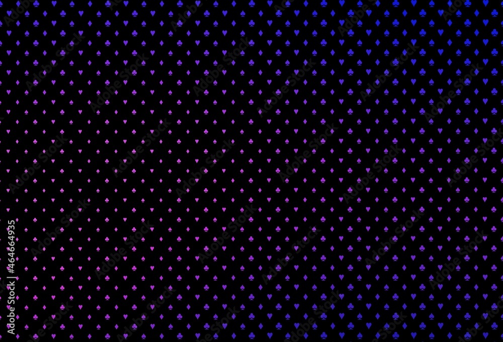 Dark pink, blue vector layout with elements of cards. Dark pink, blue vector layout with elements of cards.