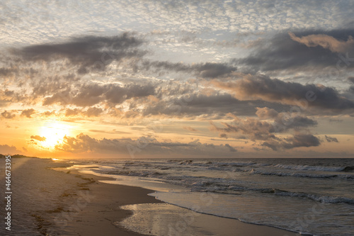 Sunrise on the beach