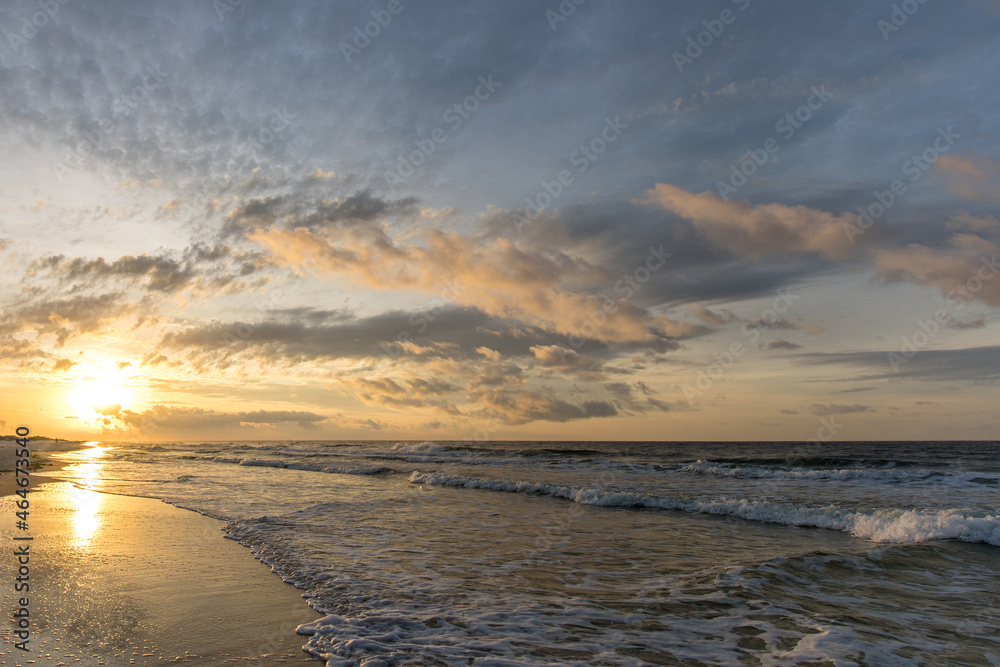 Sunrise on the beach