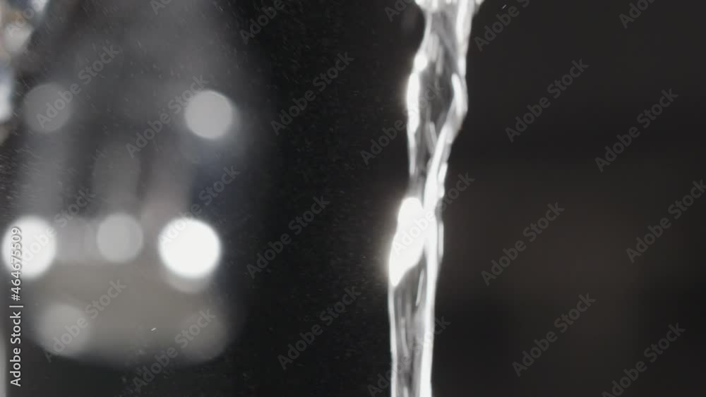 Slow motion rinse espresso machine Slow motion rinse espresso machine