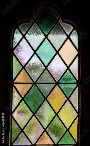 Fényképezés stained glass leaded light window