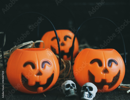 Halloween pumpkins decoration  