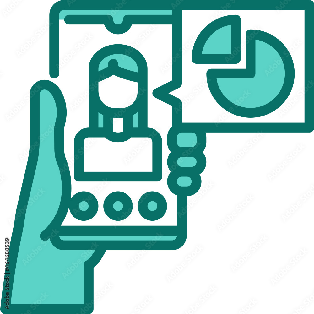 Video Calling one color icon Video Calling one color icon