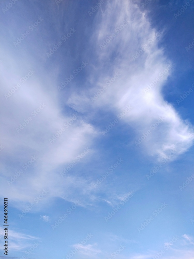beautiful thin clouds sky background