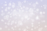 Blurry snow background. Abstract wInter holidays backdrop. Pastel color pallete. Line art snowflakes.