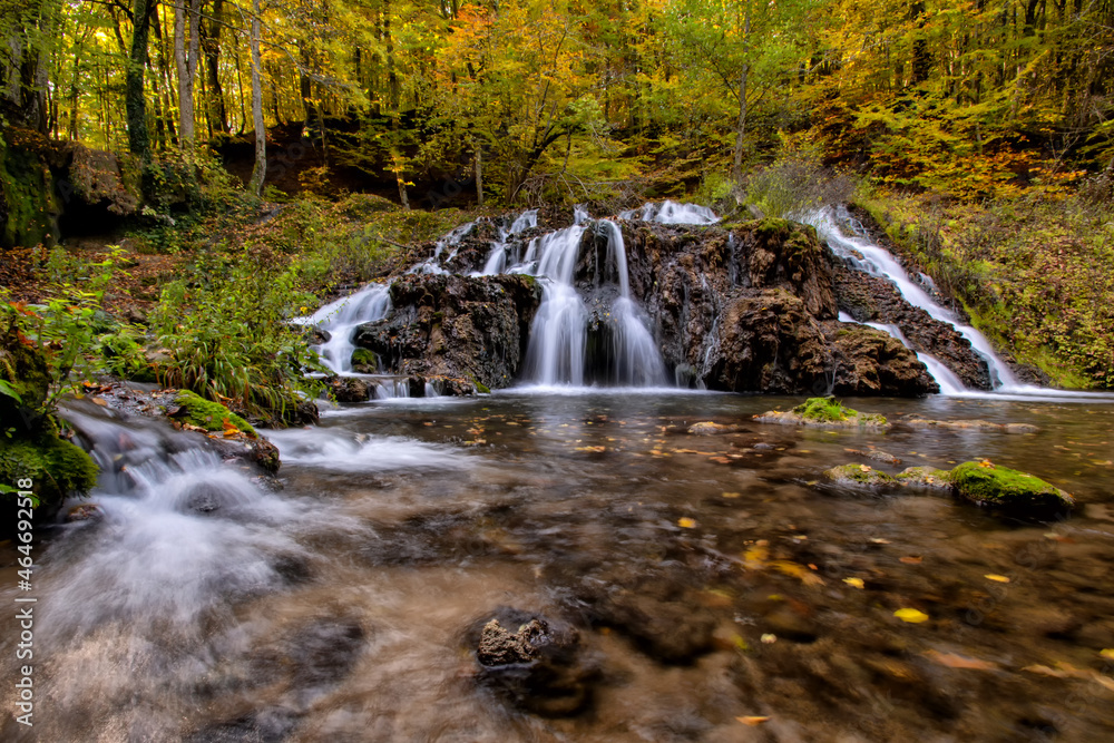 Waterfall in the forest Waterfall in the forest