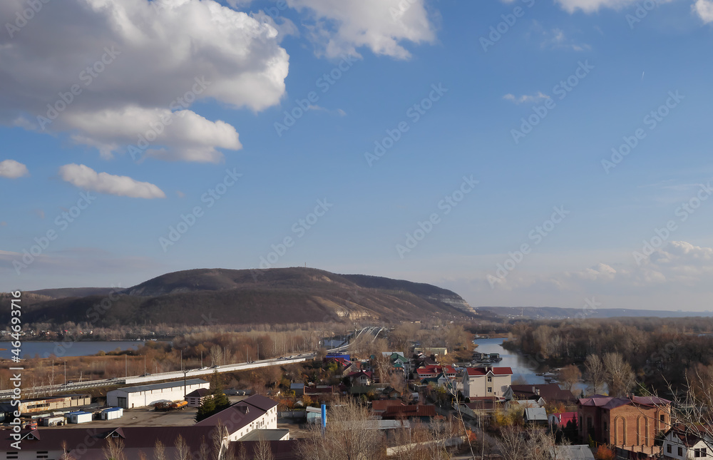 view from the top of the mountain