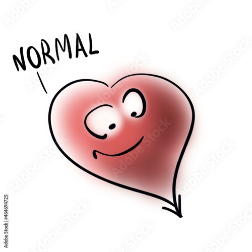 Normal electrical axis of the heart