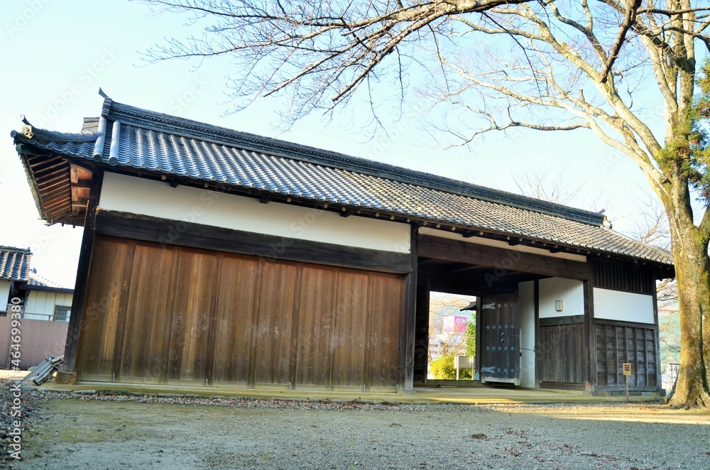 名張陣屋（名張藤堂家邸跡） 正門（太鼓門）