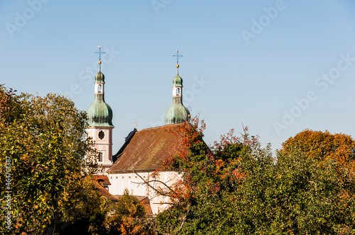 Arlesheim, Dom, Arlesheimer Dom, Domplatz, Spazierweg, Dorf, Baselland, Herbst, Herbstlaub, Herbstfarben, Birstal, Nordwestschweiz, Schweiz photo