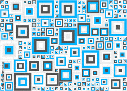 Abstract Geometric Pattern generative computational art illustration