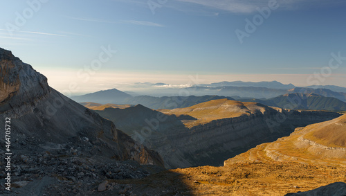 La ruta hacia el pico de Monte Perdido en el Pirineo Aragonés