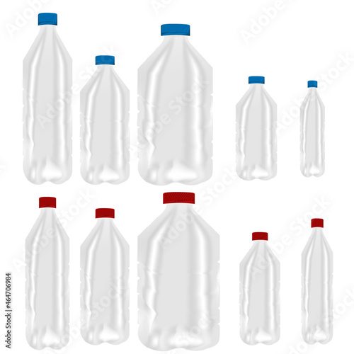 set of bottles