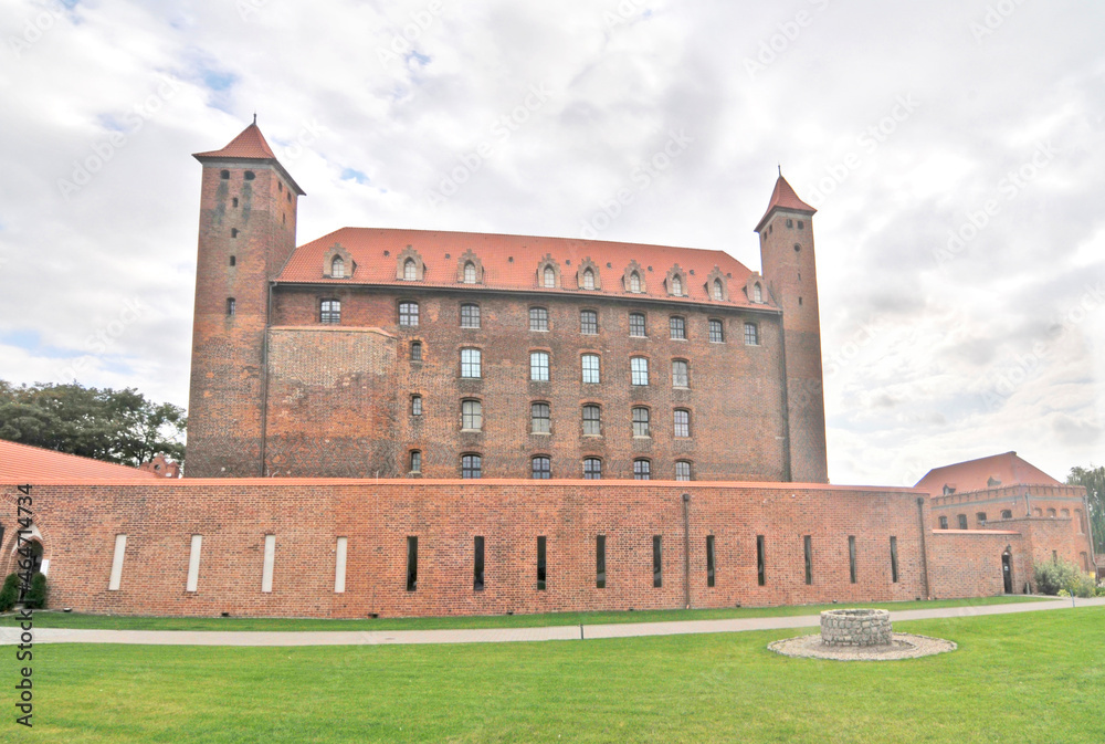  Gotycki zamek krzyżacki w Gniewie, Polska