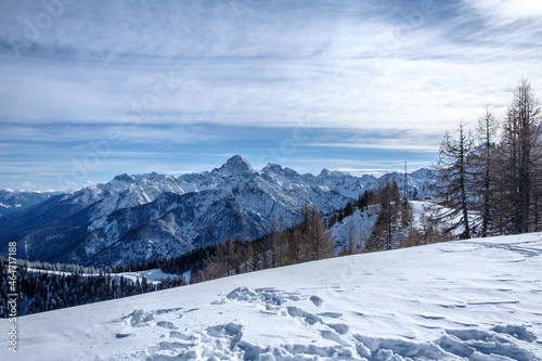 winter day in the alps of Friuli Venezia-Giulia © zakaz86