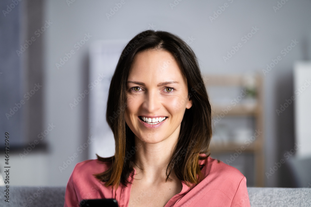 Remote Video Conference Interview Portrait Remote Video Conference Interview Portrait