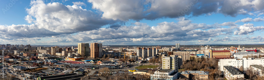 Panorama of the city of Perm